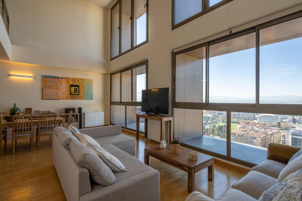 Atico Top Granada, Penthouse, 18-19Th Floor, City Centre, Views, Terrace, Free Parking Exterior photo