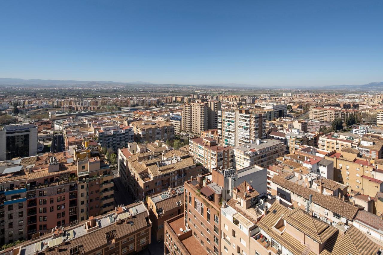 Atico Top Granada, Penthouse, 18-19Th Floor, City Centre, Views, Terrace, Free Parking Exterior photo
