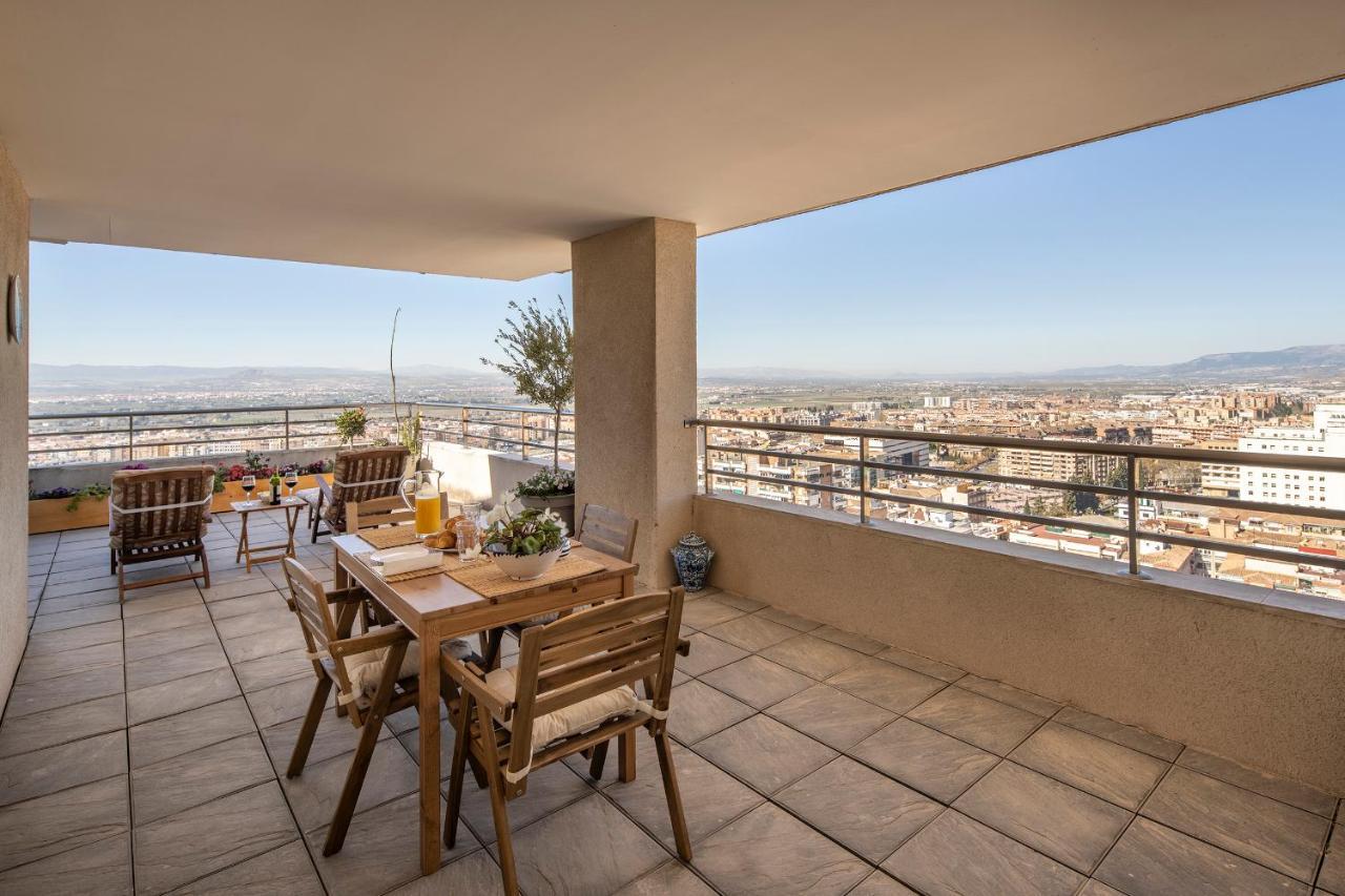 Atico Top Granada, Penthouse, 18-19Th Floor, City Centre, Views, Terrace, Free Parking Exterior photo